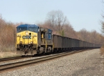 A Westbound CSX Mty coal train 